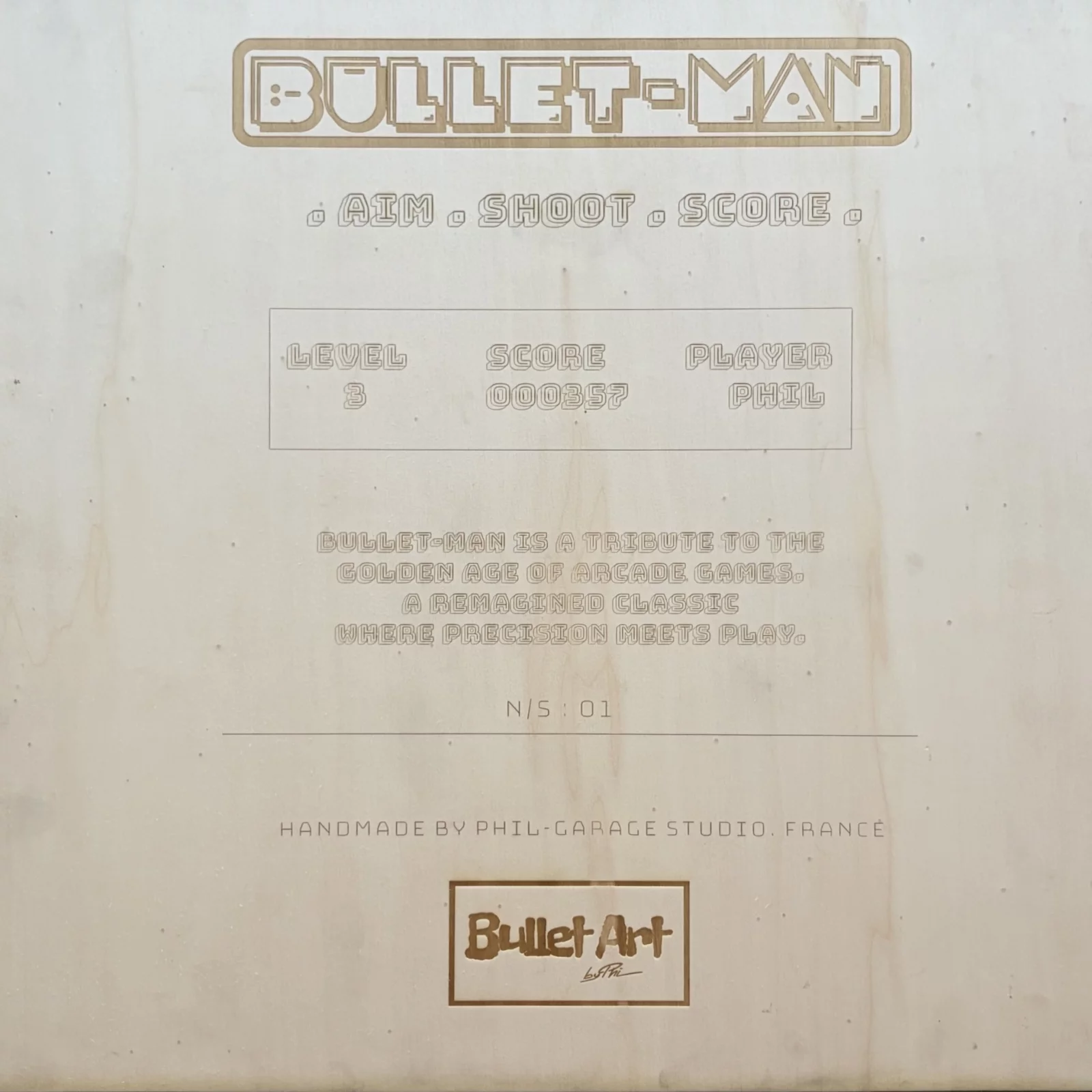 Bullet-Man rejoint les Bullet Invaders