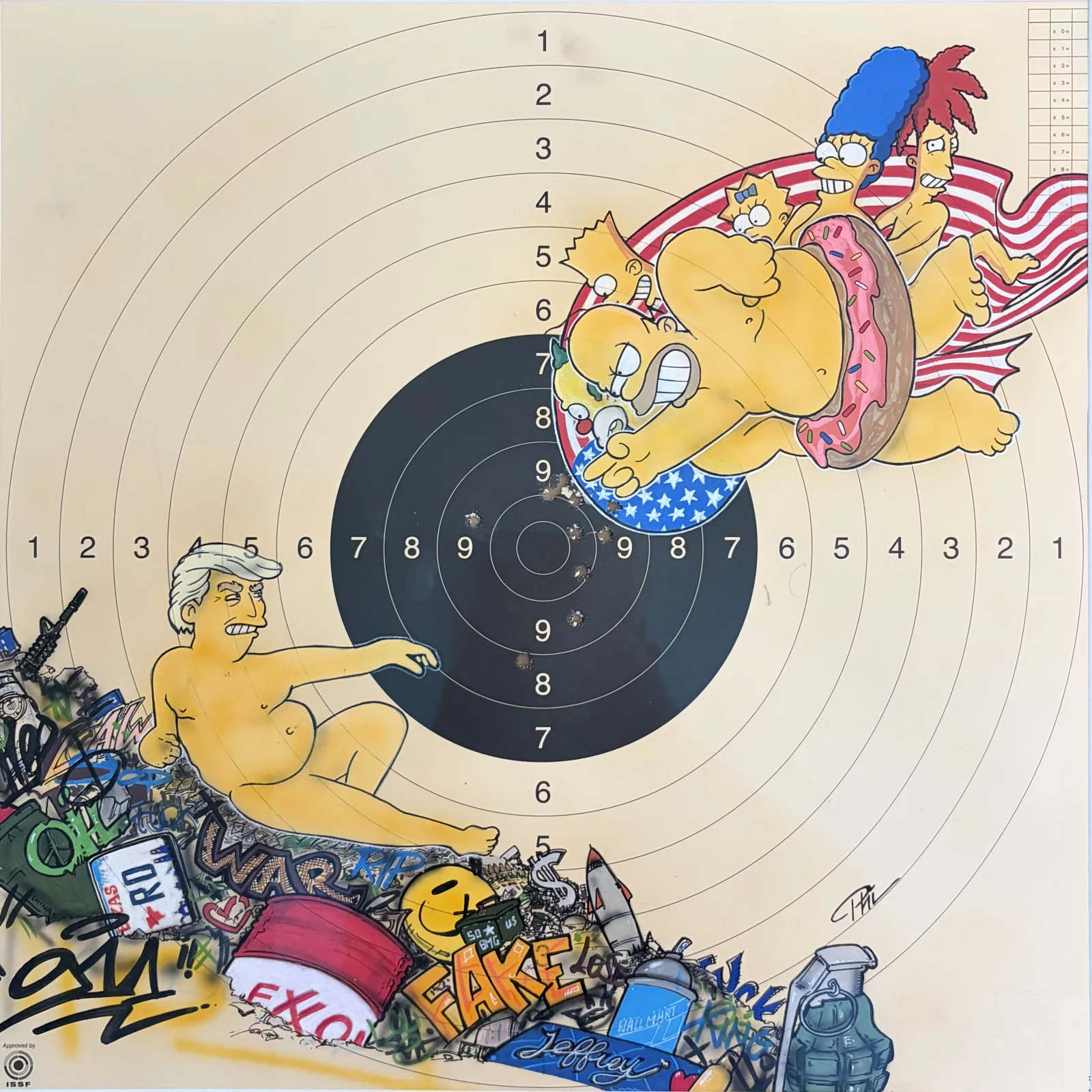 The création of Target