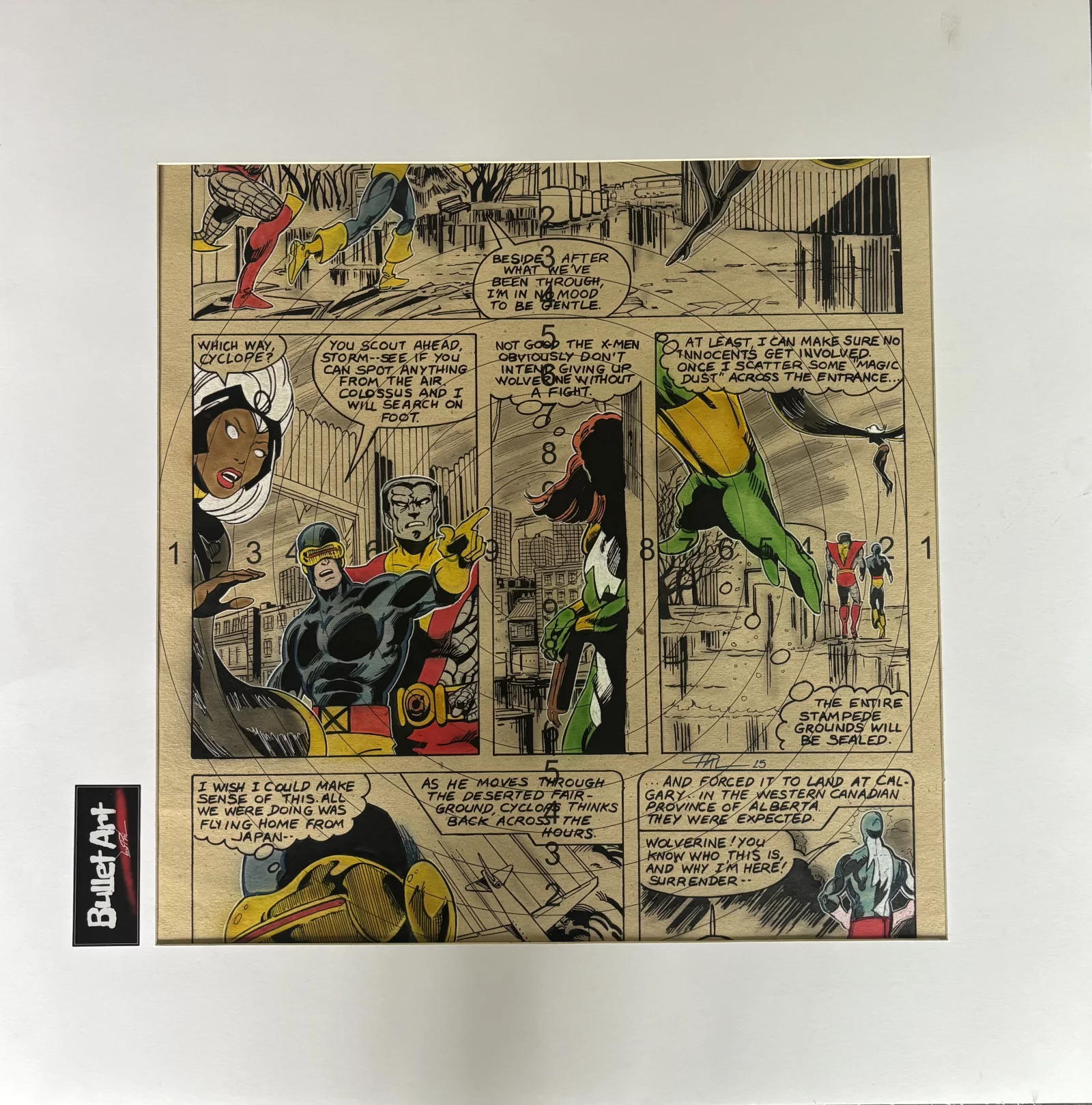 L’équipe X se met en chasse