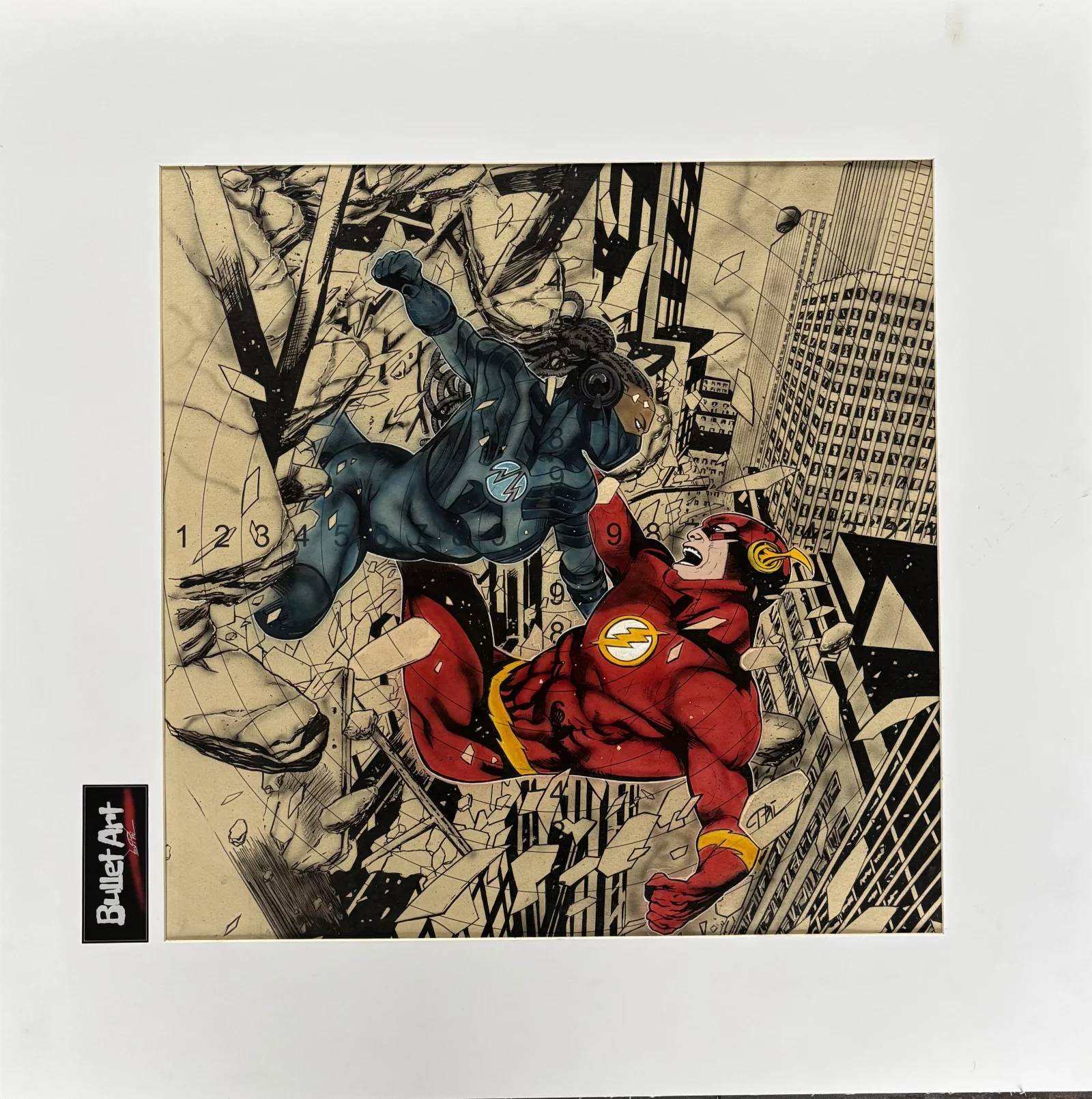 Quand les éclairs se percutent