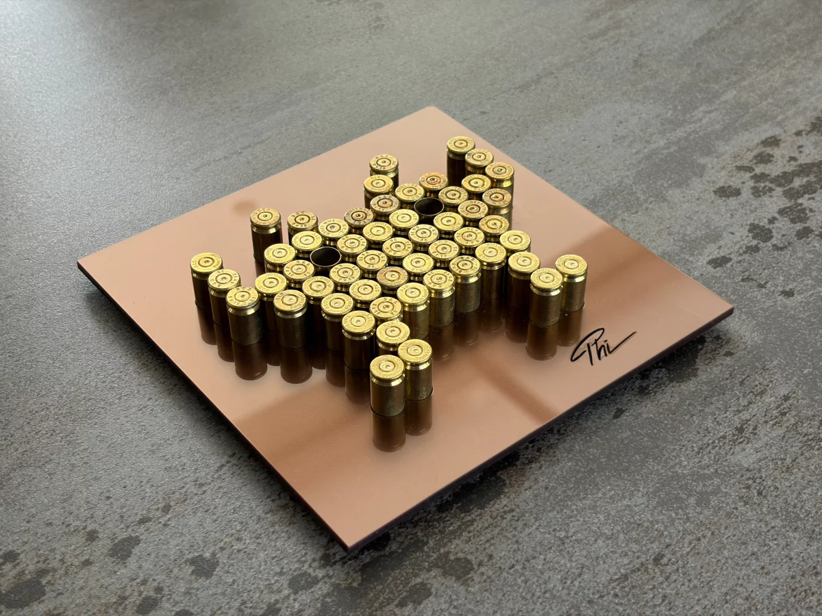 INV-08-ECHO bronze métal