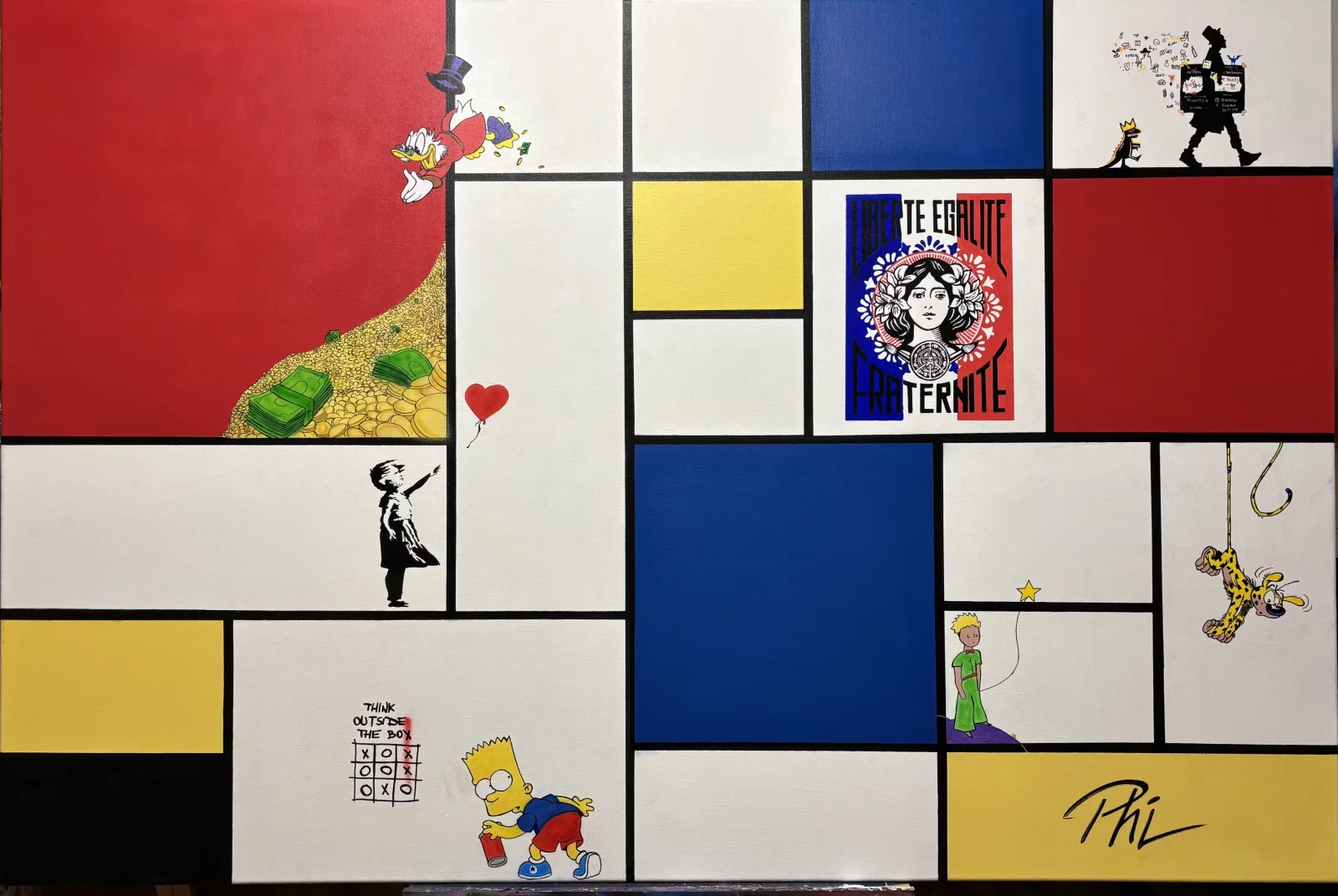 Mondrian-Esprit Libre