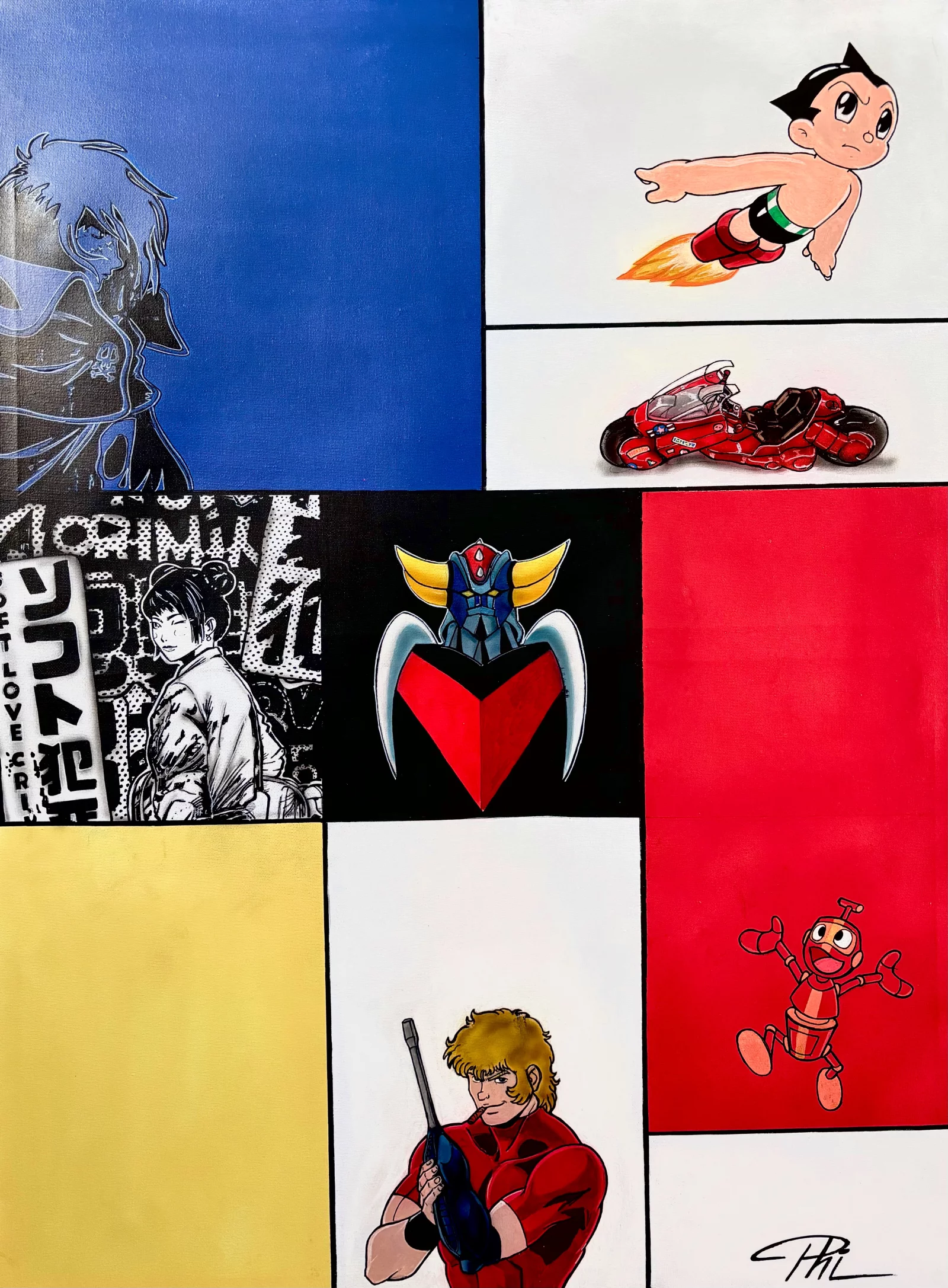 Mondrian Pop – Icons of Childhood